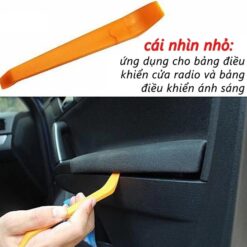 Bộ Dụng Cụ Tháo Nội Thất Xe Ô Tô 5 Món – Kèm Tua Vít Và 4 Dụng Cụ Nhựa, Hỗ Trợ Sửa Chữa Và Độ Xe