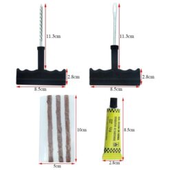 Bộ Dụng Cụ Vá Lốp Không Săm Xe Máy & Ô Tô – 6 Chi Tiết Tiện Lợi, Dễ Dùng