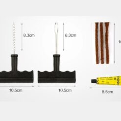 Bộ Dụng Cụ Vá Xe Không Ruột - Vá Lốp Không Săm, Vá Lụi Tiện Dụng