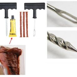 Bộ Dụng Cụ Vá Xe Không Ruột - Vá Lốp Không Săm, Vá Lụi Tiện Dụng