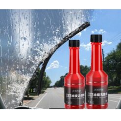 Bộ Dụng Cụ Vệ Sinh Kính Xe Hơi, Cây Lau Kính Đa Năng + Dung Dịch Làm Sạch, Chống Ố Mờ 150ml