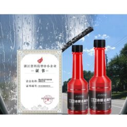 Bộ Dụng Cụ Vệ Sinh Kính Xe Hơi, Cây Lau Kính Đa Năng + Dung Dịch Làm Sạch, Chống Ố Mờ 150ml