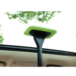 Bộ Dụng Cụ Vệ Sinh Kính Xe Hơi, Cây Lau Kính Đa Năng + Dung Dịch Làm Sạch, Chống Ố Mờ 150ml