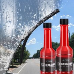 Bộ Dụng Cụ Vệ Sinh Xe Hơi Cây Lau Kính & Dung Dịch Làm Sạch Kính Xe, Chống Ố Chống Mờ