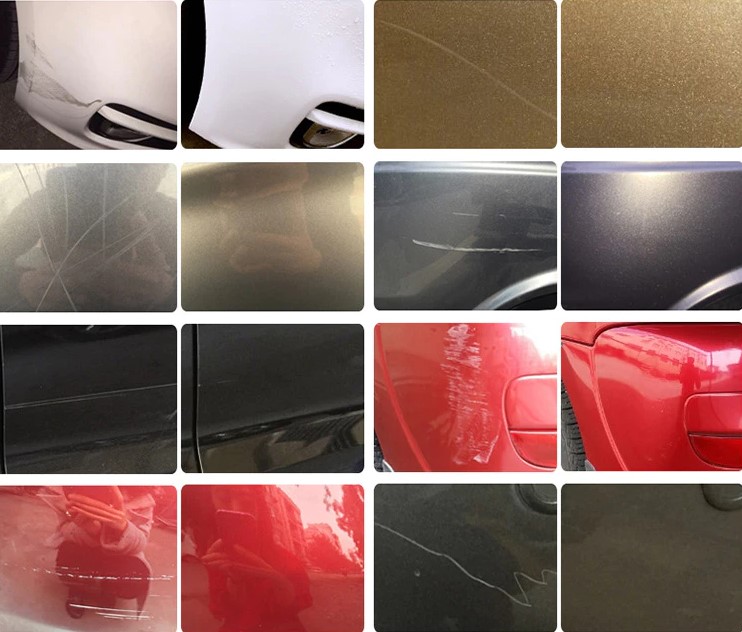 Bộ Dung Dịch Xóa Vết Trầy Xước Xe Hơi Tiện Dụng - Giải pháp phục hồi bề mặt sơn xe