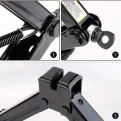 Bộ Kích Gầm Ô Tô Đa Năng – Dụng Cụ Thay Lốp Xe Hơi Có Đòn Bẩy Nâng Gầm Dễ Dàng, Tải Trọng 1.5 – 2.5 Tấn