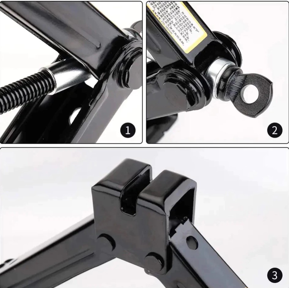 Bộ Kích Gầm Ô Tô Đa Năng – Dụng Cụ Thay Lốp Xe Hơi Có Đòn Bẩy Nâng Gầm Dễ Dàng, Tải Trọng 1.5 – 2.5 Tấn