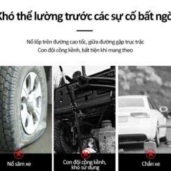Bộ Kích Gầm Ô Tô Đa Năng – Dụng Cụ Thay Lốp Xe Hơi Có Đòn Bẩy Nâng Gầm Dễ Dàng, Tải Trọng 1.5 – 2.5 Tấn