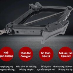 Bộ Kích Gầm Ô Tô Đa Năng – Dụng Cụ Thay Lốp Xe Hơi Có Đòn Bẩy Nâng Gầm Dễ Dàng, Tải Trọng 1.5 – 2.5 Tấn