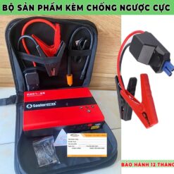 Bộ kích nổ kiêm bơm lốp ô tô Soulor đa năng cao cấp – 4 trong 1 tiện dụng, cứu hộ khẩn cấp cho mọi dòng xe