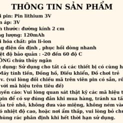 Bộ Phụ Kiện Thay Thế Cảm Biến Áp Suất Lốp TPMS Van Ngoài – Pin Lithium 3V Cho Thiết Bị Điện Tử