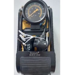 Bơm 2 Xi Lanh Đa Năng Siêu Khỏe Bơm Ô Tô, Xe Máy, Xe Đạp – Bơm Nhanh, Áp Suất Cao