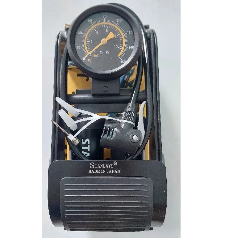 Bơm 2 Xi Lanh Đa Năng Siêu Khỏe Bơm Ô Tô, Xe Máy, Xe Đạp – Bơm Nhanh, Áp Suất Cao