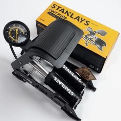 Bơm Đạp 2 Ống Cao Cấp USA Standard Dùng Cho Xe Máy, Xe Hơi, Xe Đạp