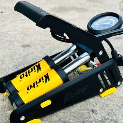 Bơm Đạp Chân Cho Xe Đạp, Xe Máy, Ô Tô Kirito Japan Cao Cấp 3 Xilanh Siêu Nén