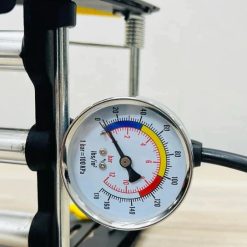 Bơm Đạp Chân Cho Xe Đạp, Xe Máy, Ô Tô Kirito Japan Cao Cấp 3 Xilanh Siêu Nén