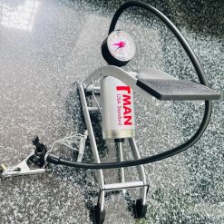 Bơm Đạp Chân Cho Xe Đạp, Xe Máy Xám Tman USA