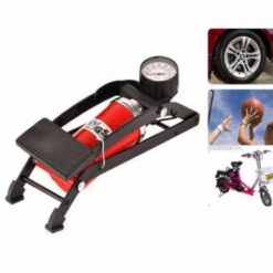 Bơm Đạp Chân Mini Đa Năng Cho Xe Đạp, Xe Máy, Ô Tô – Nhỏ Gọn, Bền Bỉ
