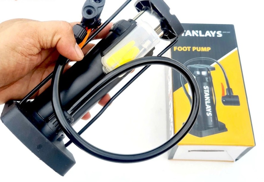 Bơm Đạp Chân Mini Gấp Gọn STANLAYS – JAPAN | Bơm Xe Đạp, Xe Máy, Xe Hơi