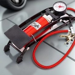 Bơm Đạp Chân Mini PTLuxury Đa Năng Dành Cho Xe Đạp, Xe Máy