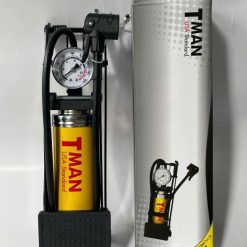 Bơm Đạp Chân Xe Máy, Xe Đạp USA Standard T-Man Lực Hơi Mạnh Mẽ, Độ Bền Vượt Trội, Chuẩn Mỹ
