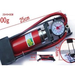 Bơm Hơi Đạp Chân Cỡ Lớn 29cm, Đồng Hồ Đo Áp Suất – Dùng Cho Ô Tô, Xe Máy, Xe Đạp