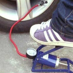 Bơm Hơi Đạp Chân Đa Năng Cho Ô Tô, Xe Máy, Xe Đạp Thiết Kế Chắc Chắn, Áp Lực Mạnh