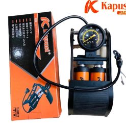 Bơm Hơi Đạp Chân Kapusi Dòng Bơm Mini 1 Xilanh, 2 Xilanh Mạnh Mẽ Cho Xe Máy, Xe Đạp, Ô Tô, Đồ Bơm Hơi