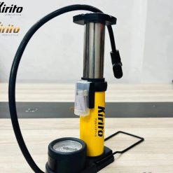 Bơm Hơi Đạp Chân Kapusi Dòng Bơm Mini 1 Xilanh, 2 Xilanh Mạnh Mẽ Cho Xe Máy, Xe Đạp, Ô Tô, Đồ Bơm Hơi