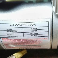 Bơm Hơi Lốp Ô Tô, Xe Máy Tự Động Thông Minh Dùng Điện 220V Nhỏ Gọn, Mạnh Mẽ