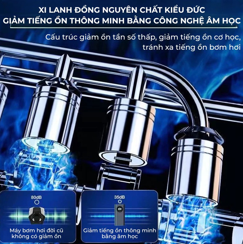 Bơm Hơi Mini Di Động Dùng Pin Sạc Cao Cấp Wisezen – Cho Ô Tô, Xe Máy, Xe Đạp, Xe Điện & Bóng Thể Thao