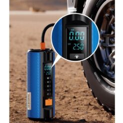 Bơm Lốp & Kích Bình Ô Tô Wisezen 4 in 1 – Đa Năng Bơm, Kích Bình, Sạc Dự Phòng, Đèn Chiếu Sáng