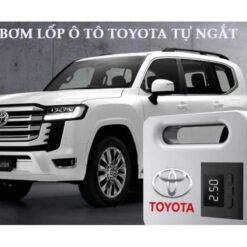 Bơm Lốp Ô Tô 12V–5A Cao Cấp Tự Ngắt Thông Minh, Cắm Tẩu Trực Tiếp Trên Xe