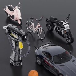 Bơm lốp ô tô – Bơm xe hơi, xe máy, xe đạp cầm tay nhỏ gọn cao cấp