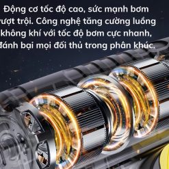 Bơm lốp ô tô – Bơm xe hơi, xe máy, xe đạp cầm tay nhỏ gọn cao cấp