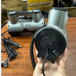 Bơm Lốp Ô Tô TOYOTA 12V Công Suất Cao, Bơm Nhanh, Tự Ngắt, Đồng Hồ Điện Tử Xe Hơi & Xe Tải Nhỏ