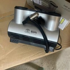 Bơm Lốp Ô Tô TOYOTA 12V Công Suất Cao, Bơm Nhanh, Tự Ngắt, Đồng Hồ Điện Tử Xe Hơi & Xe Tải Nhỏ
