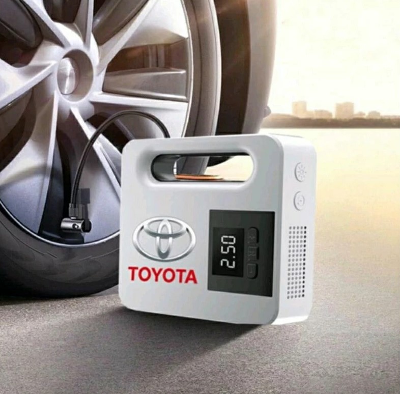 Bơm Lốp Ô Tô Toyota Tự Ngắt Cao Cấp (Công Nghệ Nhật Bản)