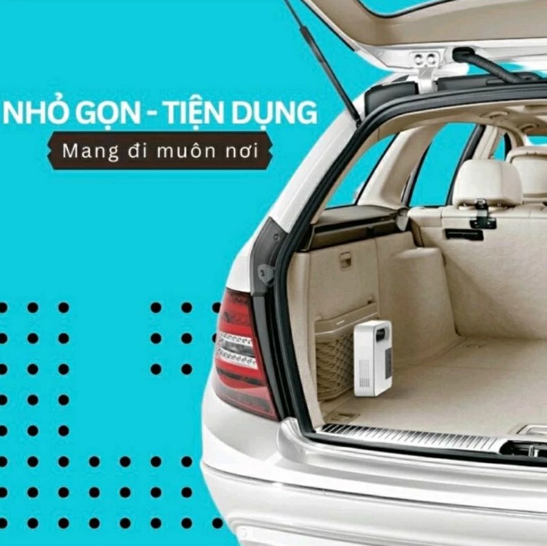 Bơm Lốp Ô Tô Toyota Tự Ngắt Cao Cấp (Công Nghệ Nhật Bản)