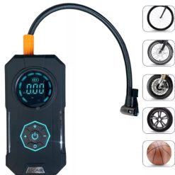 Bơm Lốp Xe Cầm Tay UCAR I01 Pin 5.400mAh Tự Ngắt, Phù Hợp Ô Tô, Xe Máy, Xe Đạp