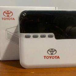 Bơm Lốp Xe Ô Tô Điện Tử Thông Minh Tự Ngắt Xi Lanh 2.5 Màn Hình LCD, BH 12 Tháng