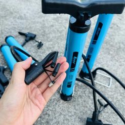 Bơm Xe Đạp & Xe Máy KIRITO Đồng Hồ Áp Suất Chính Xác, Bơm Khỏe, Nhanh Đầy Hơi, Bền Đẹp