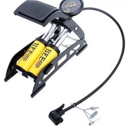 Bơm Xe Đạp, Xe Máy, Ô Tô 2 Ống Cao Cấp J44B-01 Bee | Bơm Hơi Đạp Chân Đa Năng