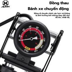 Bơm Xe Máy Đạp Chân AXK, Bơm Hơi Xe Đạp, Xe Máy, Ô Tô Phụ Kiện Cho Gia Đình