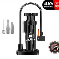 Bơm Xe Máy, Xe Đạp Nhỏ Gọn AXK, Đầu Van Đa Năng Áp Suất Mạnh Siêu Bền