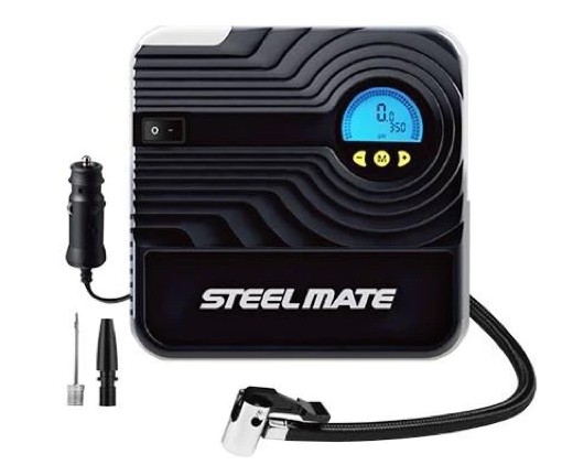 Bơm Xe Ô Tô STEELMATE P05, P03 Bơm Thông Minh Tự Ngắt, Chính Hãng, Bảo Hành 12 Tháng