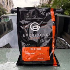 Bột Bóng Lốp Ô Tô, Xe Hơi Chuyên Dụng BMERICANA – Loại 1KG Cho Garage