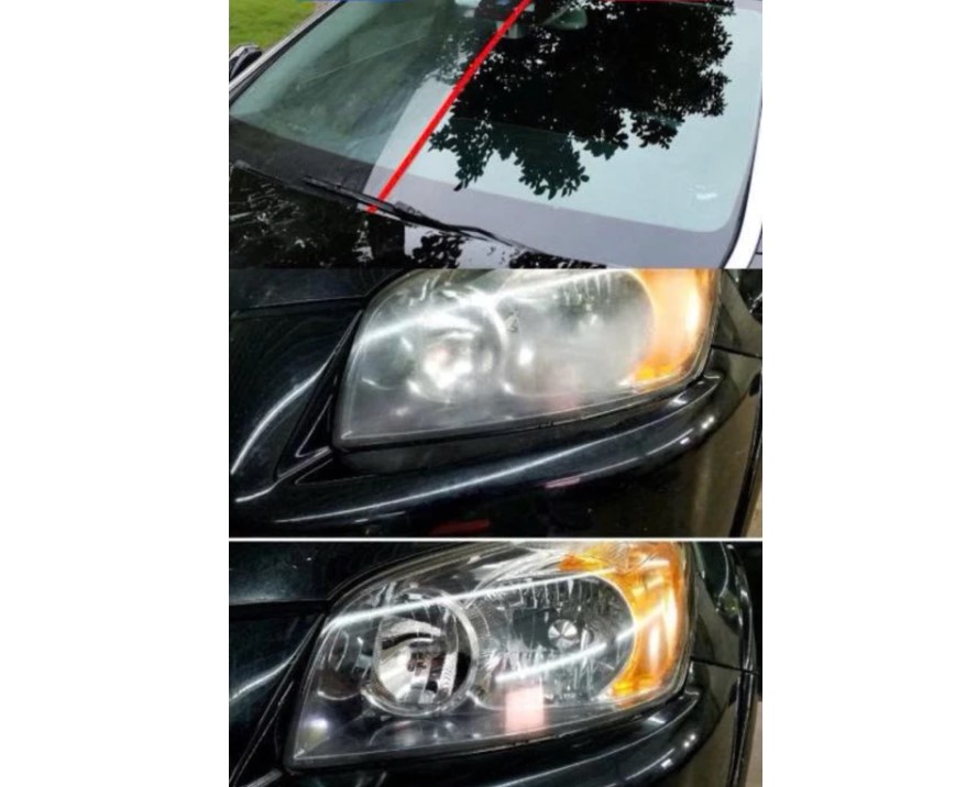 Bột Đánh Bóng & Tẩy Ố Kính Ô Tô 80g – Loại Bỏ Màng Dầu, Cặn Canxi