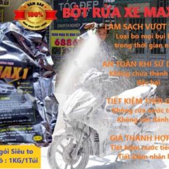 Bột Rửa Xe Không Chạm Max1 Công Nghệ Làm Sạch Hiện Đại