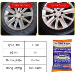 Bột Rửa Xe VENTEK Eco100 Gói 500G – Rửa Sạch Siêu Tốc, Tăng Độ Bóng & Bảo Vệ Bề Mặt Xe